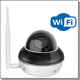 Купольная уличная беспроводная 8Mp Wi-Fi/IP поворотная камера наблюдения «CamHi Pro D910W-5X-5.0-WiFi-StarVis»