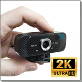 2K web камера для стрима с микрофоном HDcom Webcam W19-2K